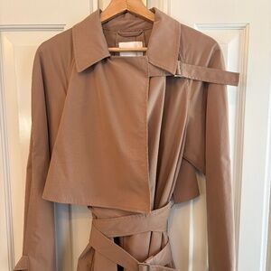 H&M Classic Beige Trench/Wrap coat with Cape